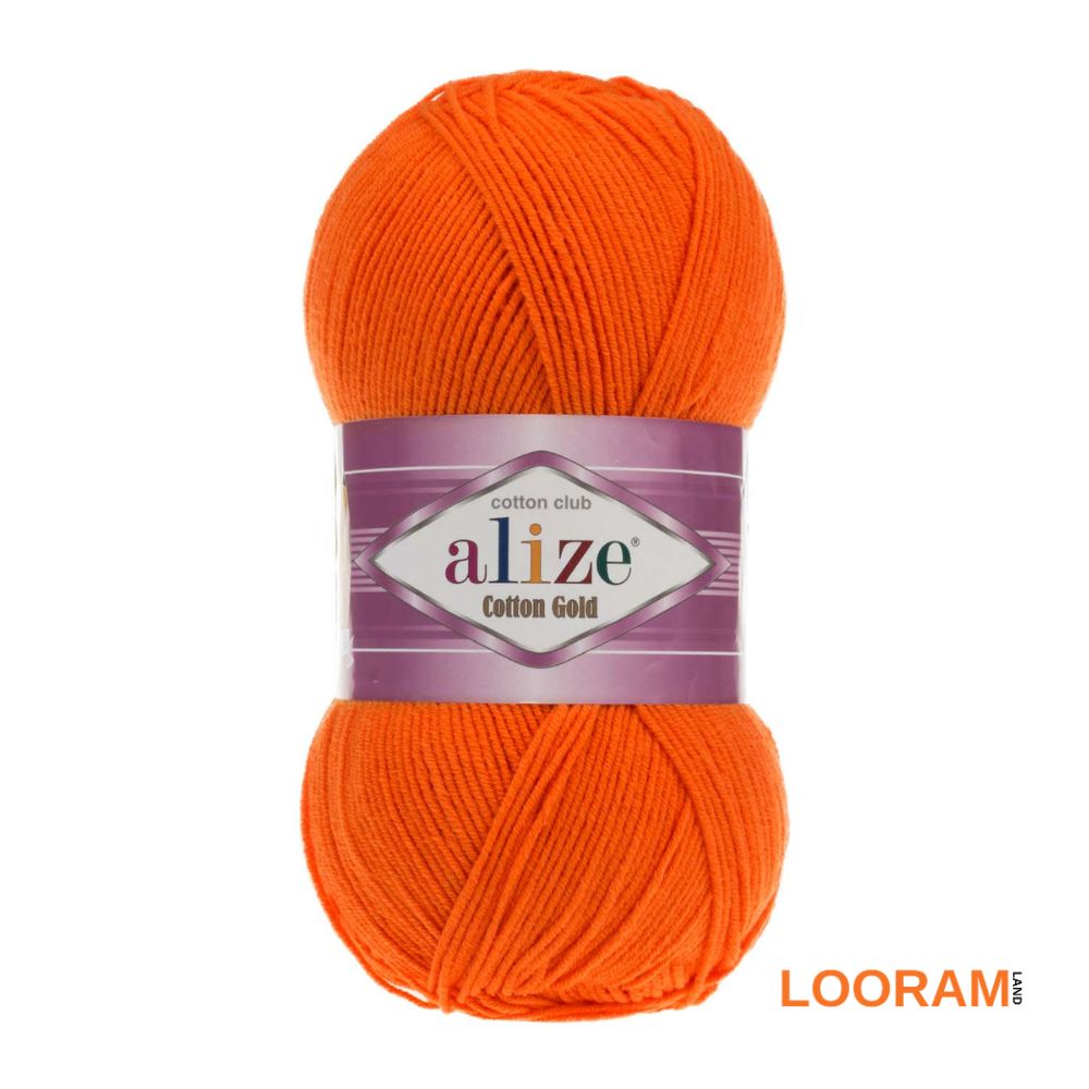 Cotton Gold Alize mix bumbac și acril Portocaliu 37