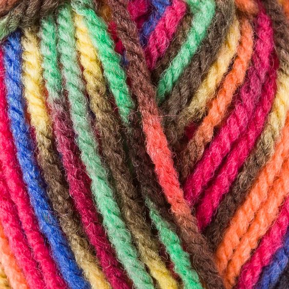Fir acril 100% Bravo Color 2085 multicolor sectiune