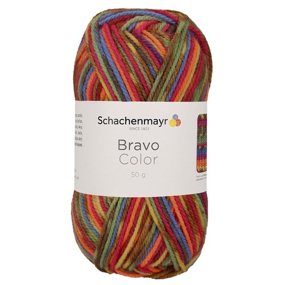 Bravo Color Schachenmayr fir acril multicolor 2085