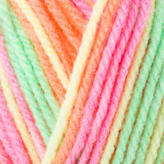 Fir acril 100% Bravo Color 2100 multicolor sectiune