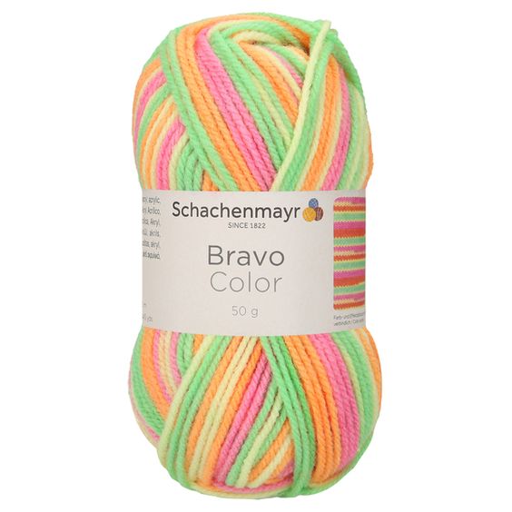 Bravo Color Schachenmayr fir acril multicolor 2100