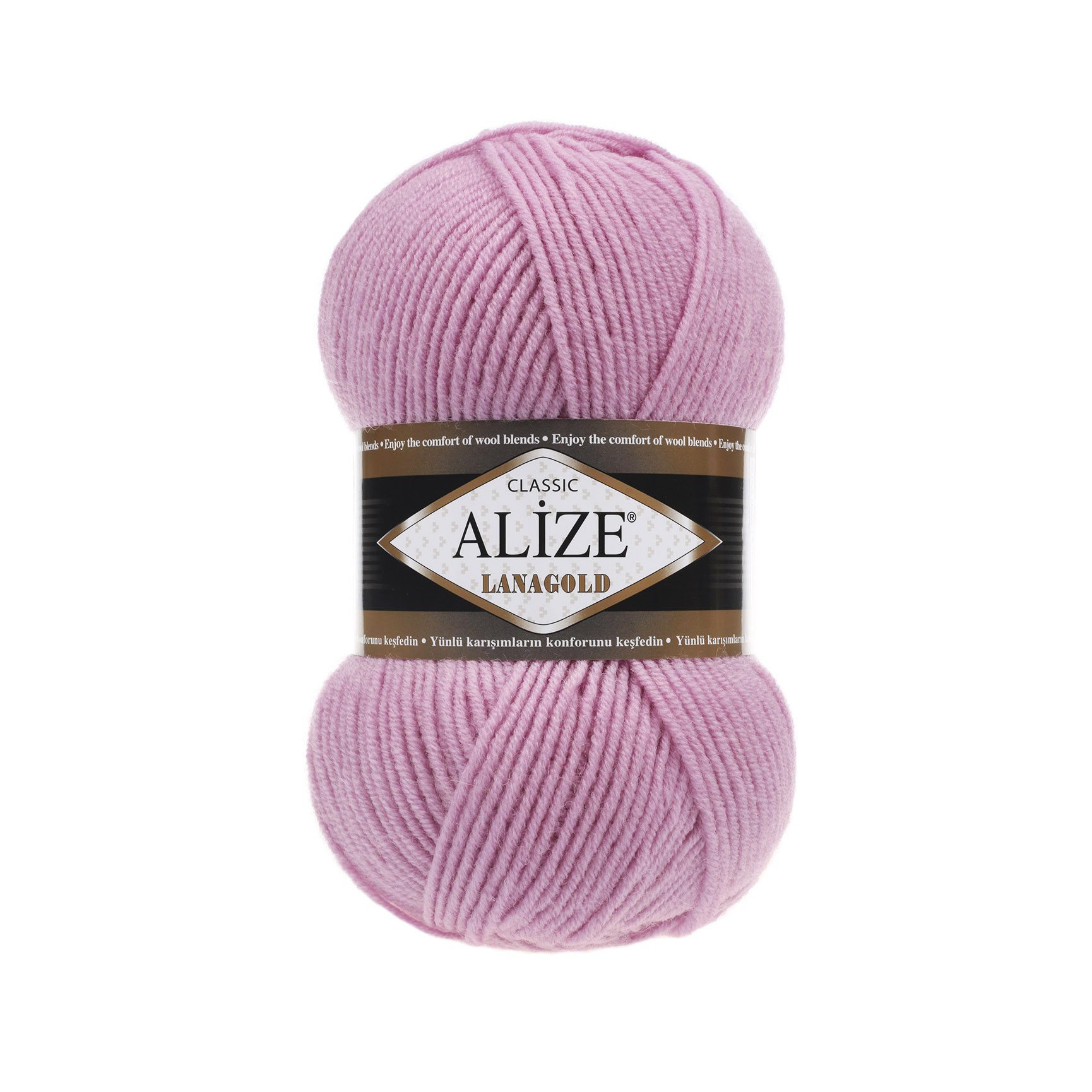 LanaGold Alize fir lana si acril roz 98
