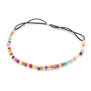 Bentita tip elastic cu margelute