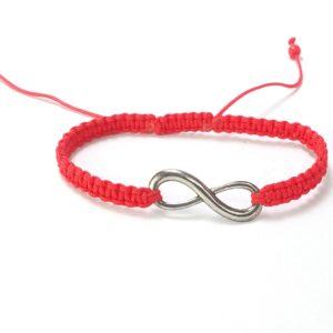 Bratara handmade rosie martisor INFINIT