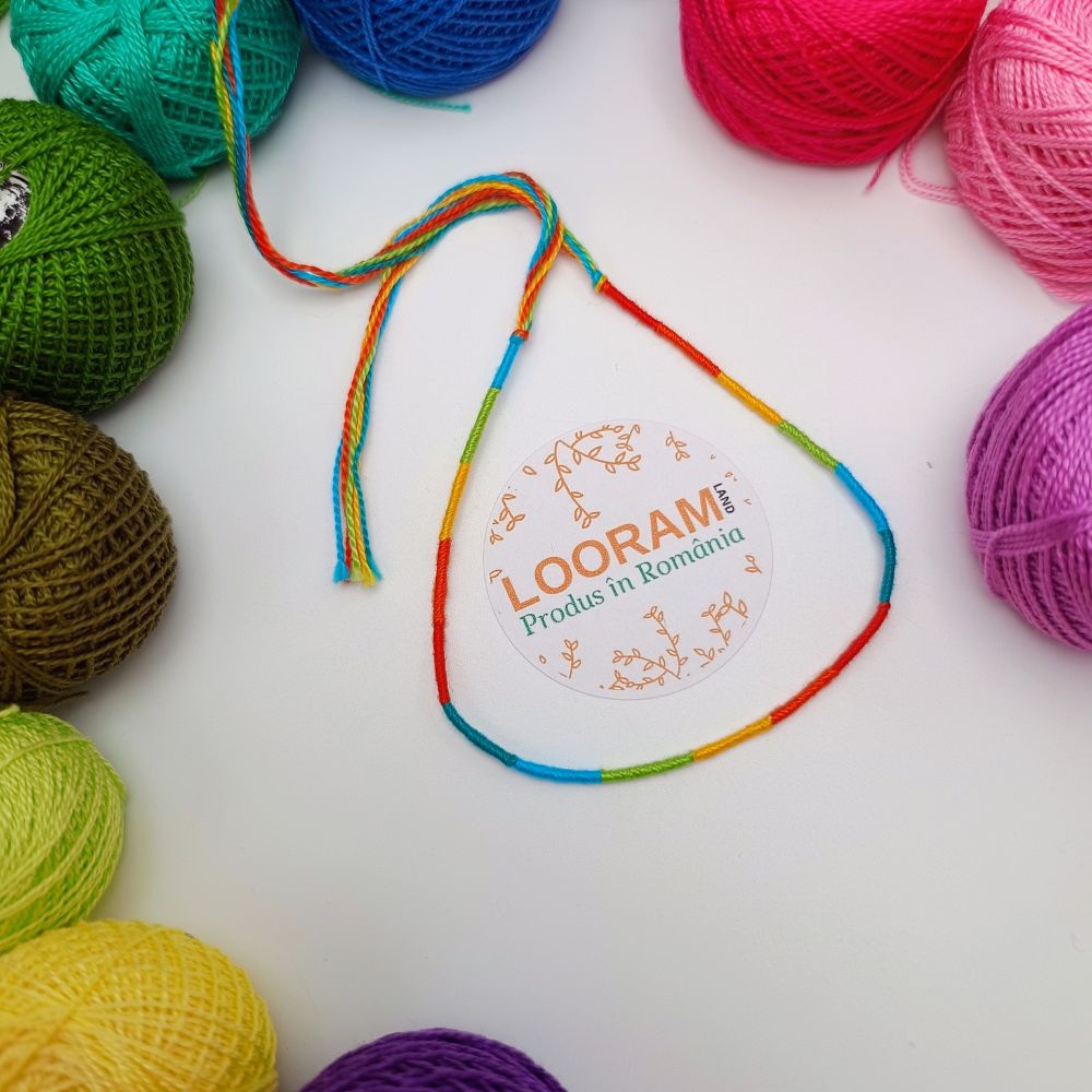 bratara din ata colorata realizata manual ca in vama veche (2)