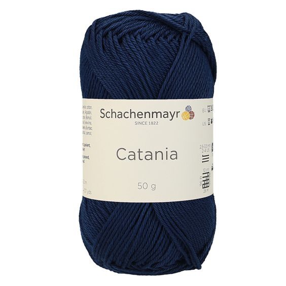 Catania Schachenmayr fir bumbac mercerizat indigo 124