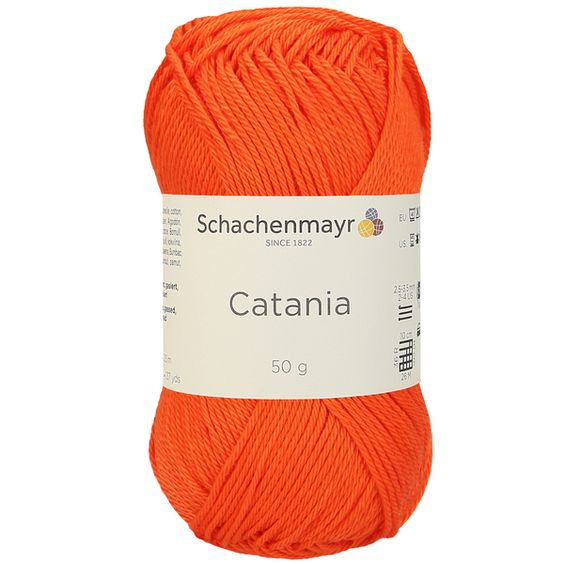 Catania Schachenmayr fir bumbac mercerizat portocaliu 189