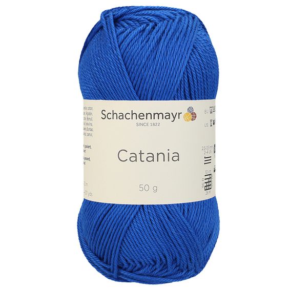 Catania Schachenmayr fir bumbac mercerizat albastru 201