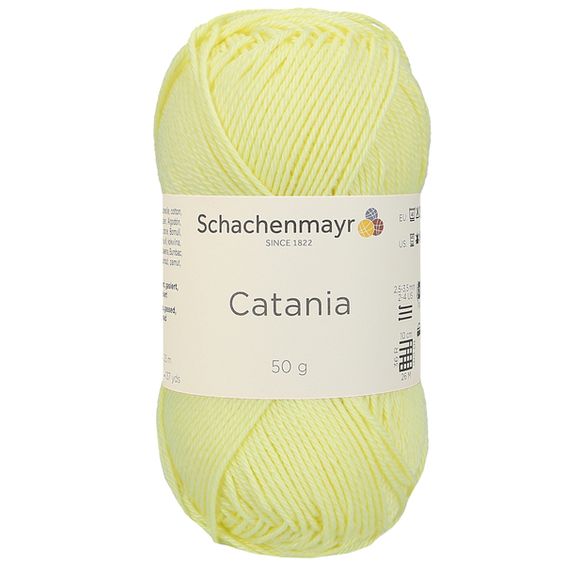 Catania Schachenmayr fir bumbac mercerizat galben 100