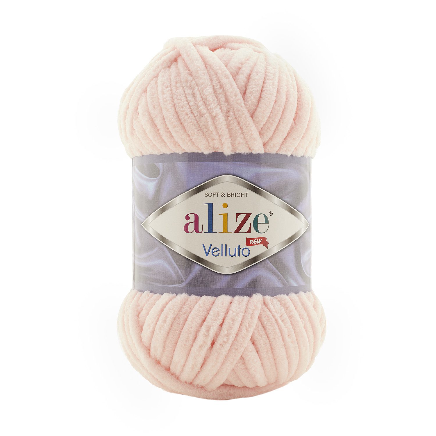 Velluto Alize fir pufos catifea piersica 340