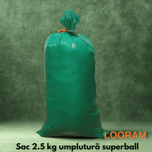 Sac umplutură pentru jucării sau perne 2.5 kg Superball