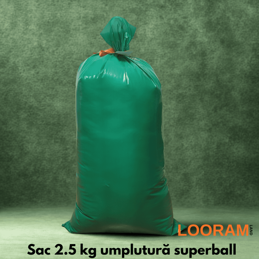 Sac umplutură pentru jucării sau perne 2.5 kg Superball
