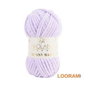 Bunny Baby Wolans fir pufos catifea MOV deschis 15