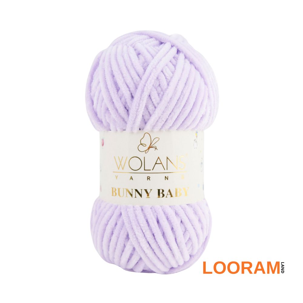 Bunny Baby Wolans fir pufos catifea MOV deschis 15
