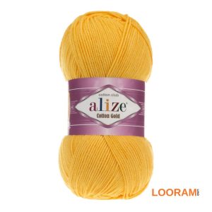 Cotton Gold Alize mix bumbac și acril Galben Mimoză 216