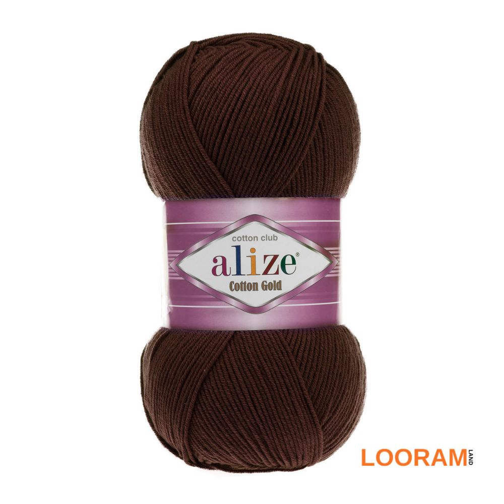 Cotton Gold Alize mix bumbac și acril Maro Ciocolatiu 26
