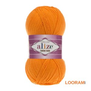 Cotton Gold Alize mix bumbac și acril Portocaliu Dovleac 83