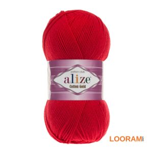 Cotton Gold Alize mix bumbac și acril Roșu 56
