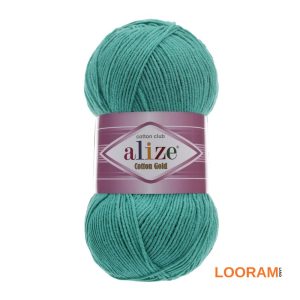 Cotton Gold Alize mix bumbac și acril Verde Smarald 610