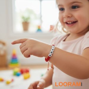 Brățară pentru BEBE personalizată cu NUME - pe comandă