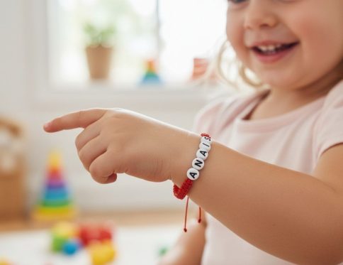 Brățară pentru BEBE personalizată cu NUME - pe comandă