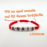 Brățară pentru BEBE personalizată cu NUME - pe comandă