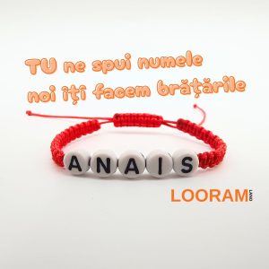 Brățară pentru BEBE personalizată cu NUME - pe comandă