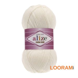 Cotton Gold Alize mix bumbac și acril Crem 62