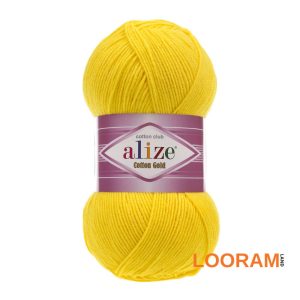 Cotton Gold Alize mix bumbac și acril Galben 110