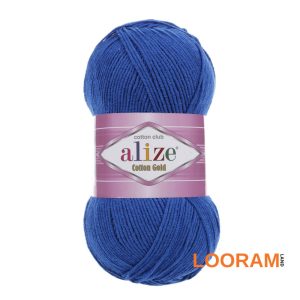 Cotton Gold Alize mix bumbac și acril albastru 141